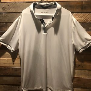 White Golf Shirt